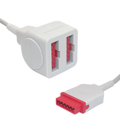 Kompatibel GE Marquette Dual Socket Kabel Adaptor IBP B3072-07